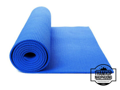Thảm xốp tập Yoga ( màu xanh dương )