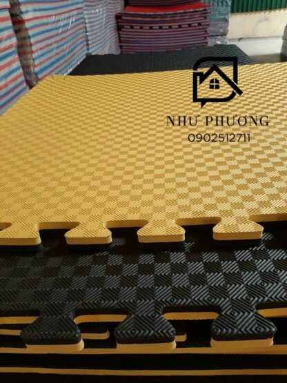 Thảm xốp tập võ (Thảm xốp trải sàn tập võ) kích thước 1m x 1m x 26mm - Hình ảnh 2